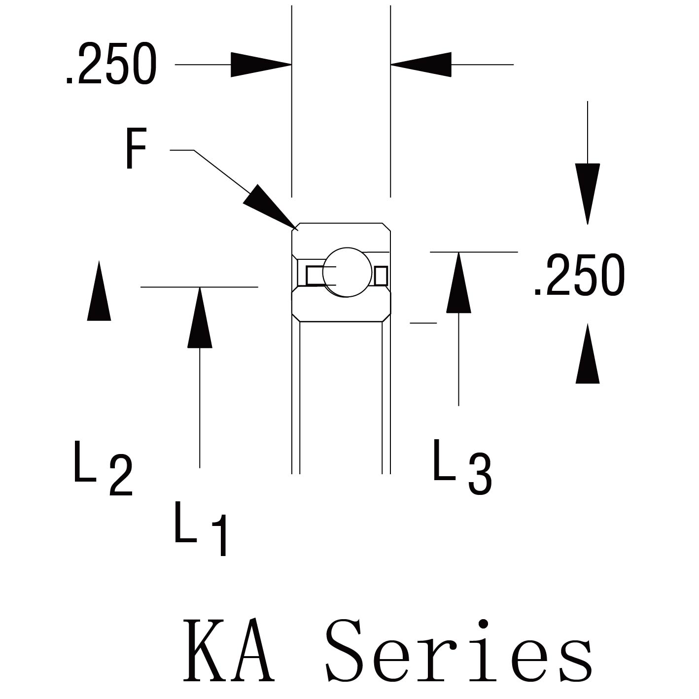 KA-XP0系列等截面薄璧球轴承